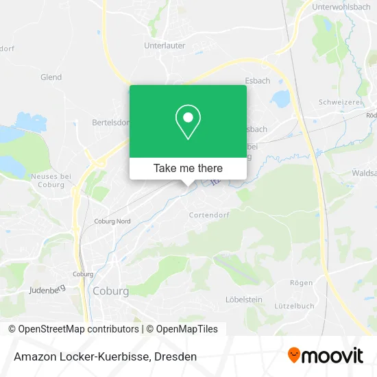 Карта Amazon Locker-Kuerbisse