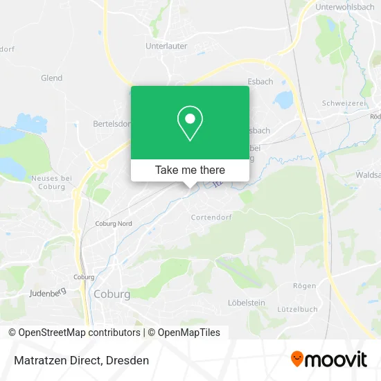 Карта Matratzen Direct