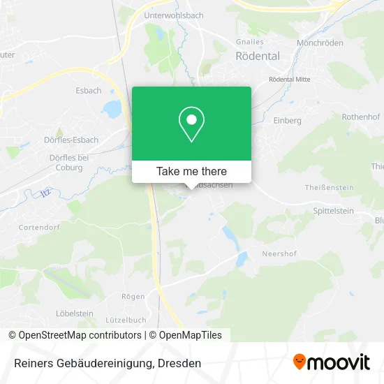 Карта Reiners Gebäudereinigung