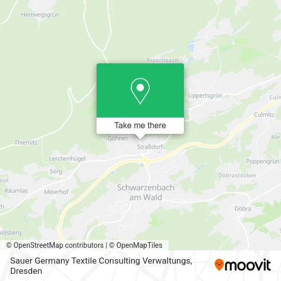 Карта Sauer Germany Textile Consulting Verwaltungs