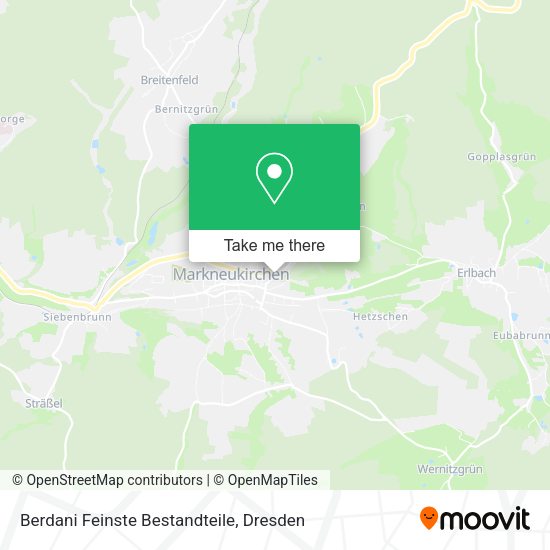 Карта Berdani Feinste Bestandteile
