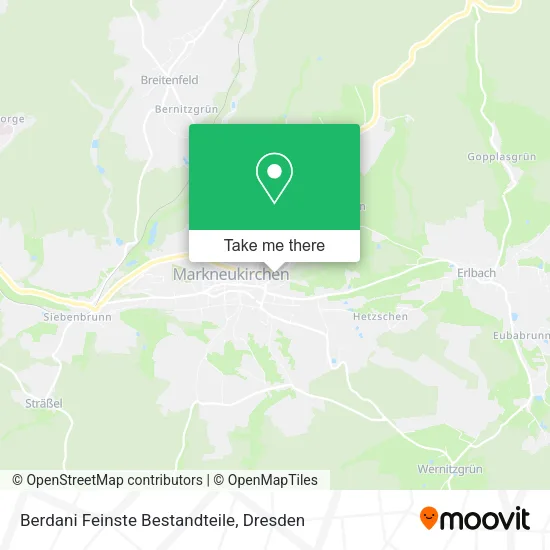 Карта Berdani Feinste Bestandteile