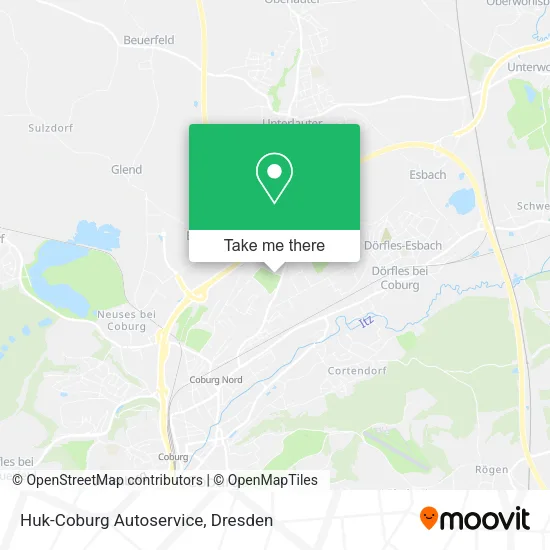 Карта Huk-Coburg Autoservice