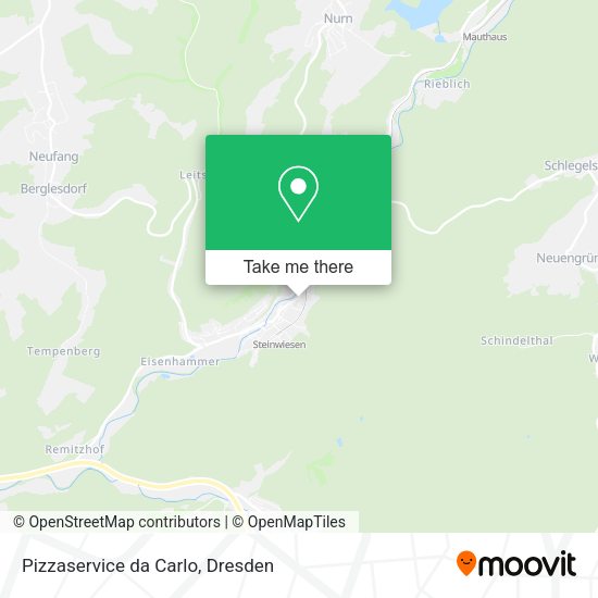 Карта Pizzaservice da Carlo