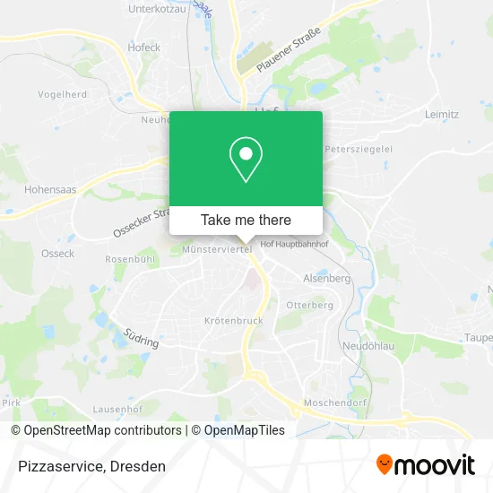 Карта Pizzaservice