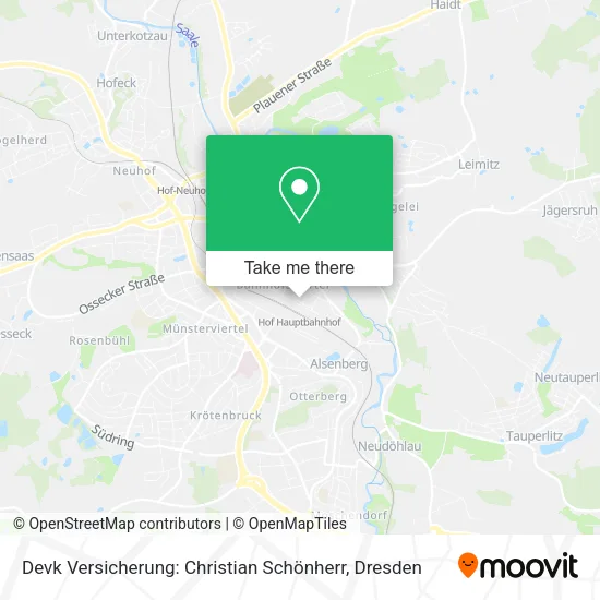 Карта Devk Versicherung: Christian Schönherr