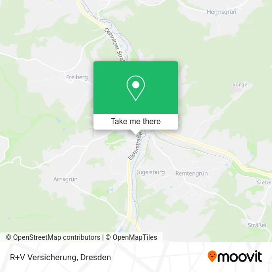 R+V Versicherung map