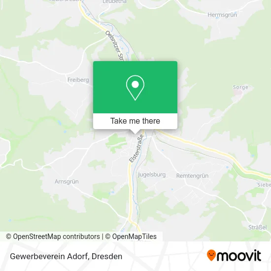 Карта Gewerbeverein Adorf