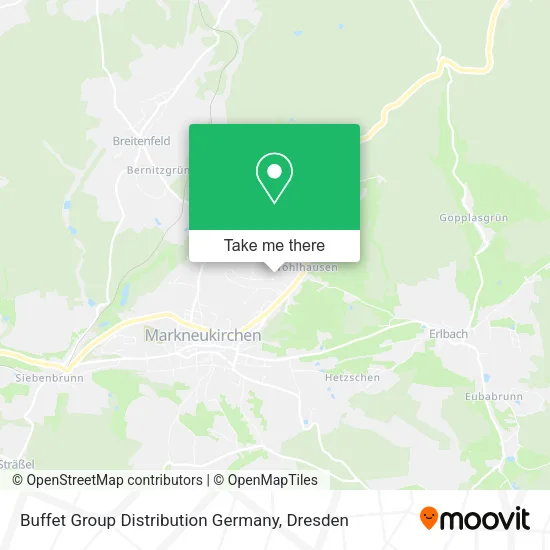Карта Buffet Group Distribution Germany