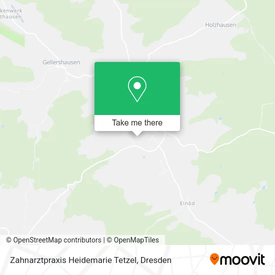 Карта Zahnarztpraxis Heidemarie Tetzel
