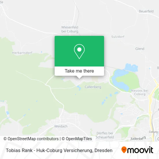 Карта Tobias Rank - Huk-Coburg Versicherung