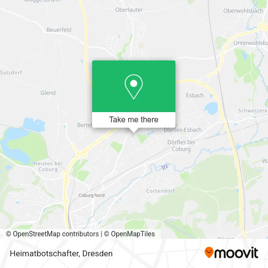 Карта Heimatbotschafter
