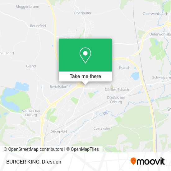 Карта BURGER KING