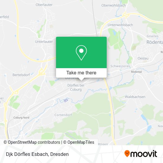 Карта Djk Dörfles Esbach