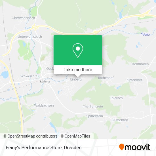 Карта Feiny's Performance Store