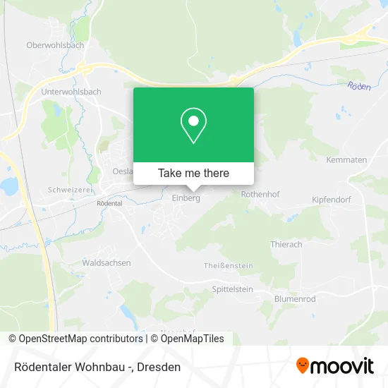 Rödentaler Wohnbau - map