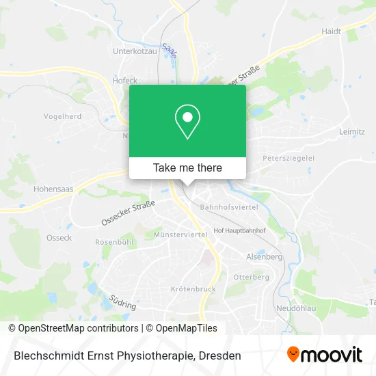 Карта Blechschmidt Ernst Physiotherapie