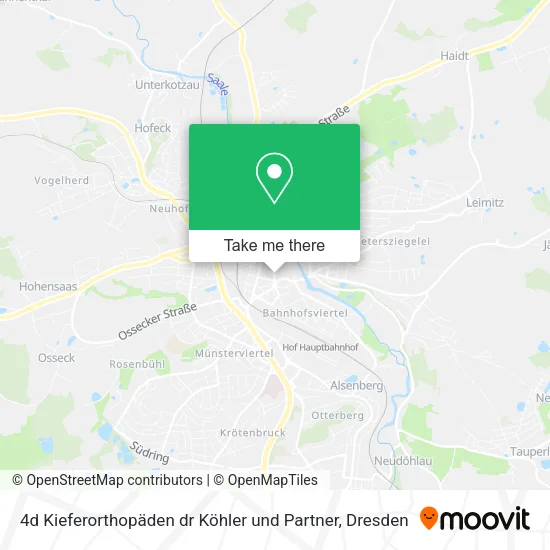Карта 4d Kieferorthopäden dr Köhler und Partner