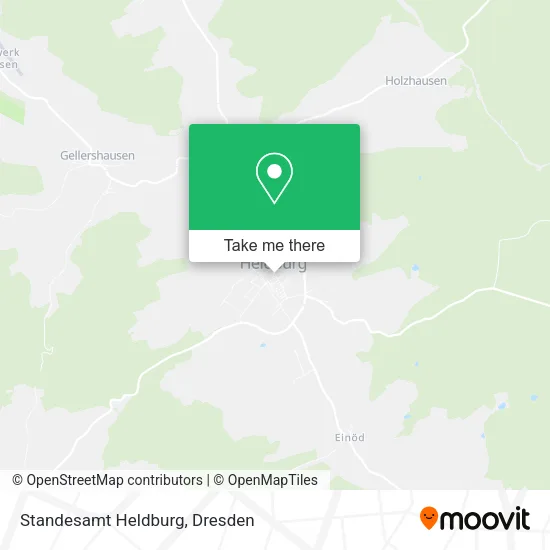 Карта Standesamt Heldburg
