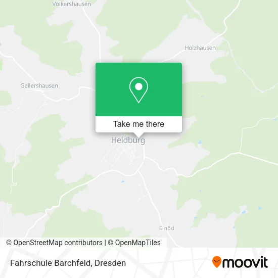 Карта Fahrschule Barchfeld