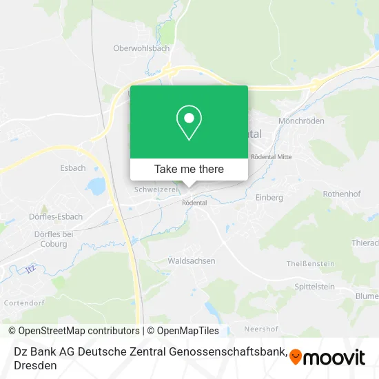 Карта Dz Bank AG Deutsche Zentral Genossenschaftsbank