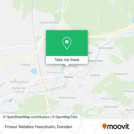 Карта Friseur Natalies Haarstudio