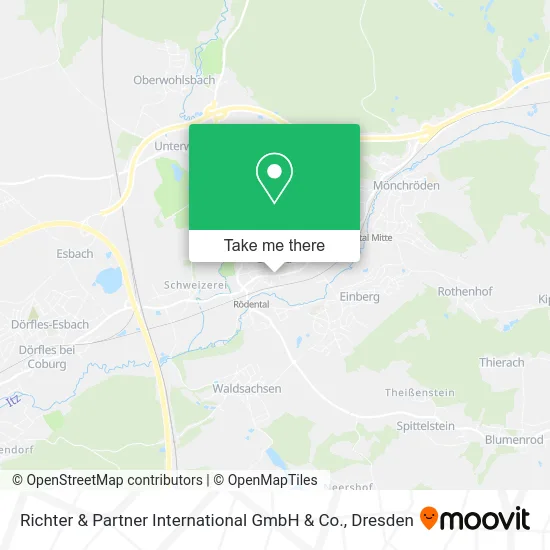 Карта Richter & Partner International GmbH & Co.