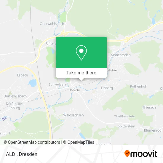 ALDI map