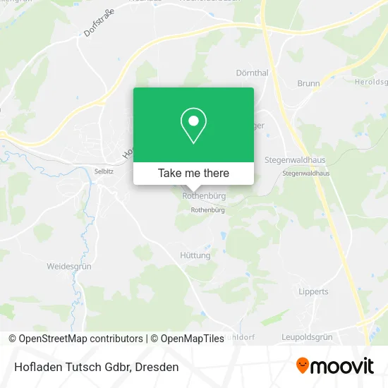 Карта Hofladen Tutsch Gdbr