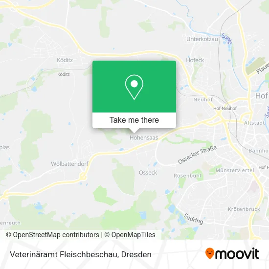 Карта Veterinäramt Fleischbeschau
