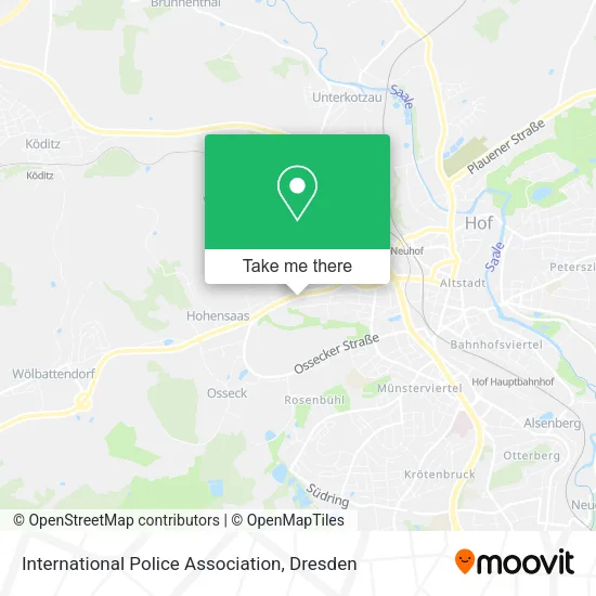 Карта International Police Association