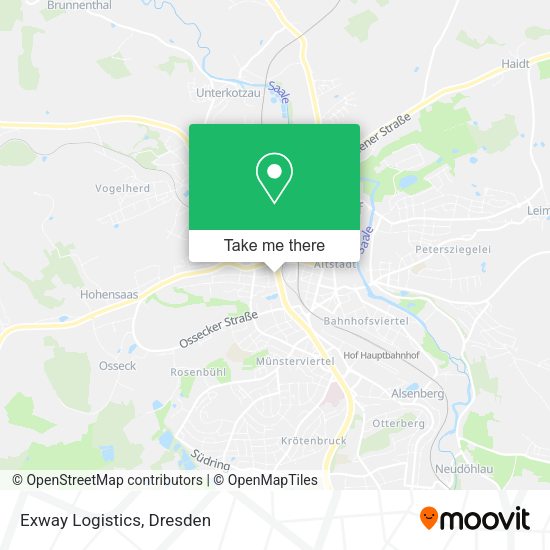 Карта Exway Logistics