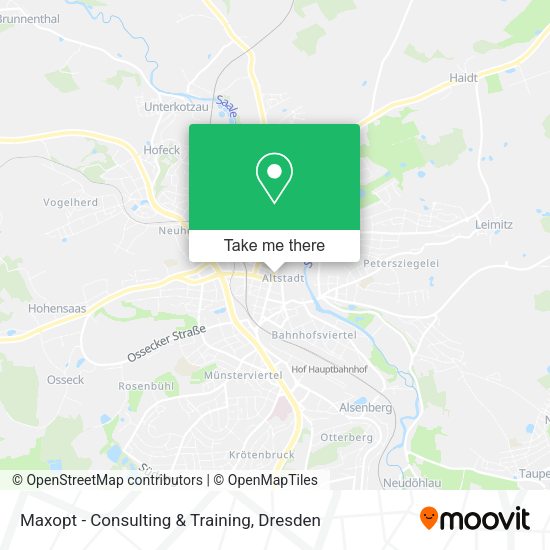 Карта Maxopt - Consulting & Training