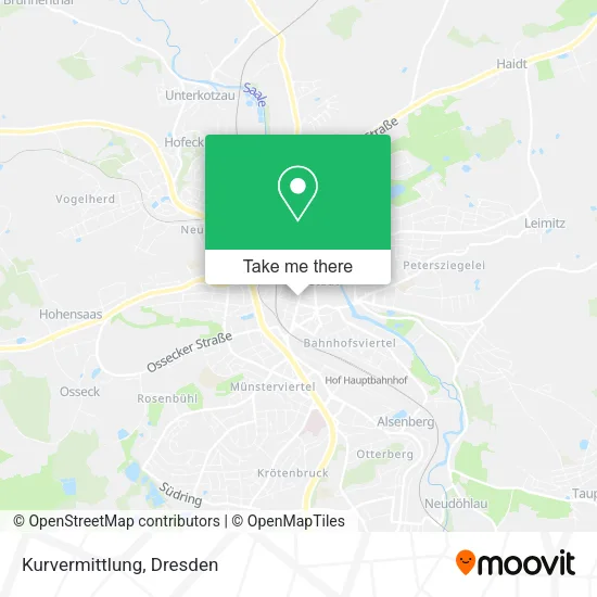 Карта Kurvermittlung