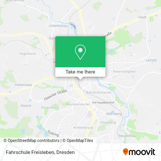 Карта Fahrschule Freisleben
