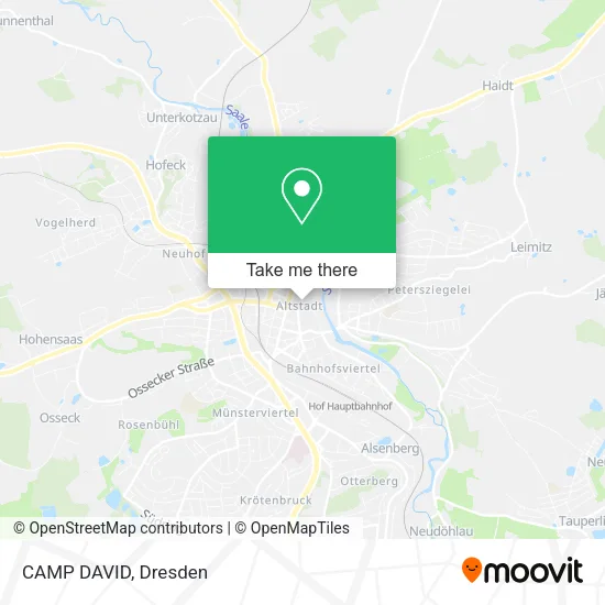 Карта CAMP DAVID