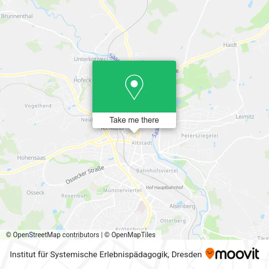 Карта Institut für Systemische Erlebnispädagogik