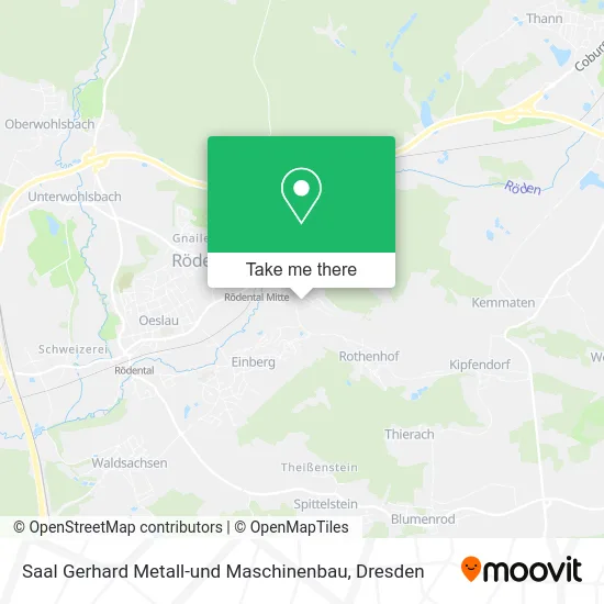 Карта Saal Gerhard Metall-und Maschinenbau