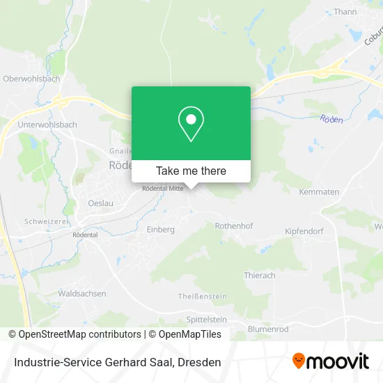 Карта Industrie-Service Gerhard Saal