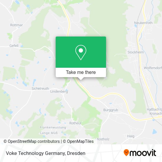 Карта Voke Technology Germany