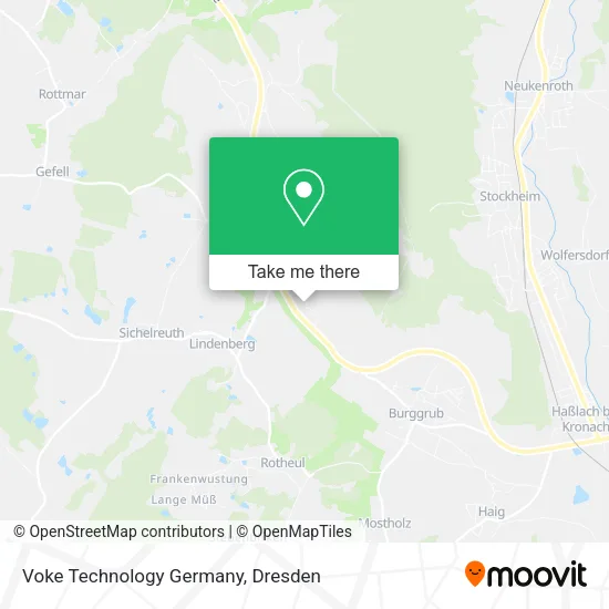 Карта Voke Technology Germany