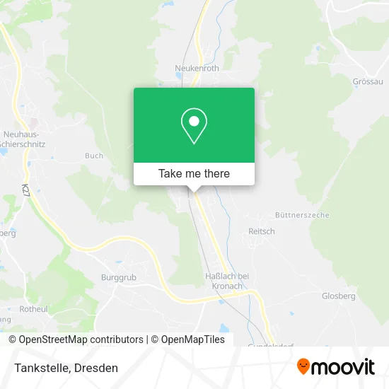Карта Tankstelle