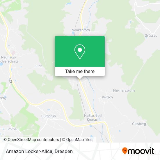 Карта Amazon Locker-Alica