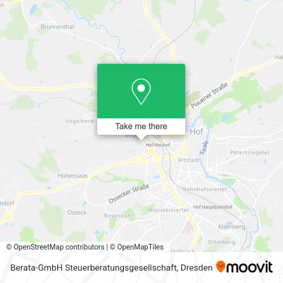 Карта Berata-GmbH Steuerberatungsgesellschaft