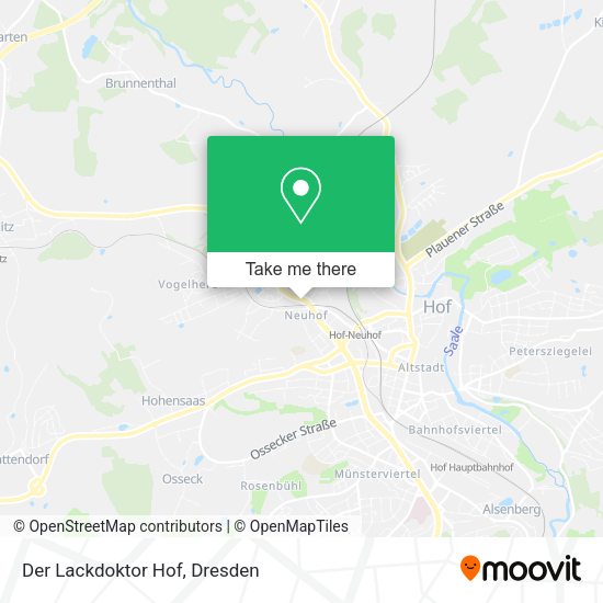 Карта Der Lackdoktor Hof
