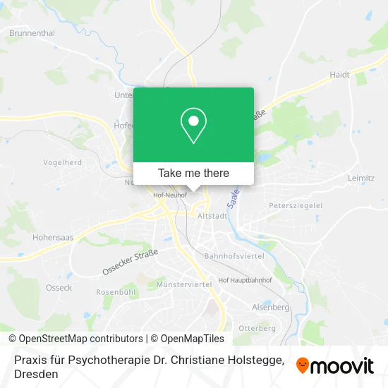 Карта Praxis für Psychotherapie Dr. Christiane Holstegge