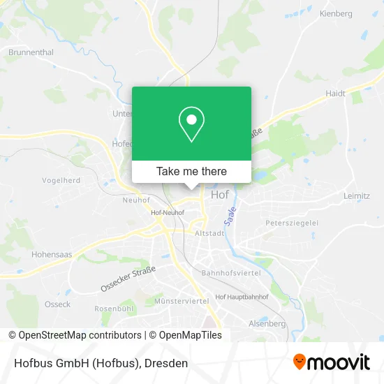 Карта Hofbus GmbH