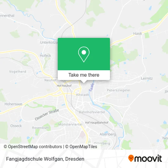 Карта Fangjagdschule Wolfgan
