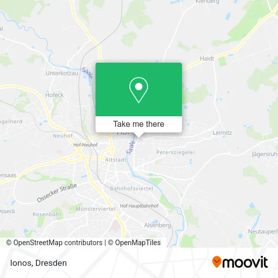 Карта Ionos