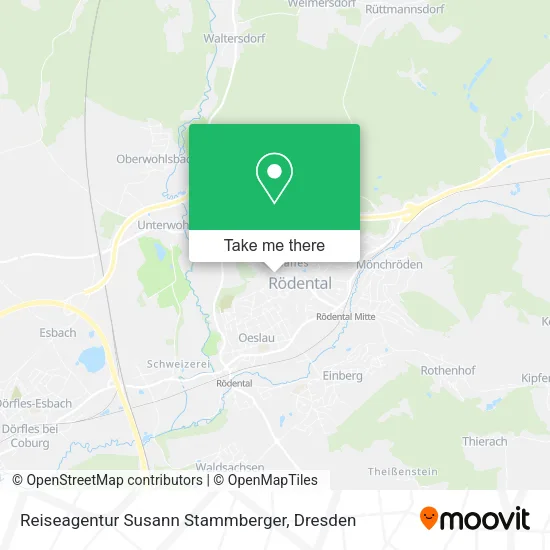 Карта Reiseagentur Susann Stammberger